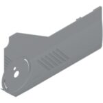 AVENTOS HL, заглушка большая серая с малой нерж., левая