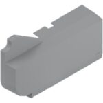 AVENTOS HL,заглушка большая левая, для SERVO-DRIVE, серая (+ 2шт. ABD.1000.BLABD V1000 TGR)