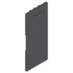 LEGRABOX заглушка внутри симметричная, высота M/C/F/K, серый ОРИОН