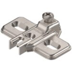 MODUL ответная планка, крест., 0 мм, сталь, на саморезы