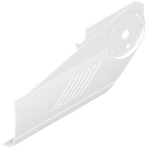 AVENTOS HS, заглушка большая белая с малой нерж., правая