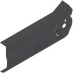 АVENTOS HF, заглушка большая ТЕМНО-серая, правая