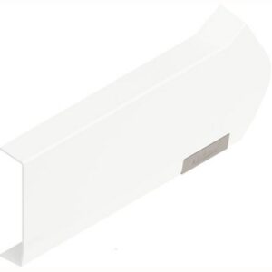 AVENTOS HF, заглушка большая БЕЛАЯ с малой нерж., правая