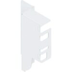 TANDEMBOX держатель задней стенки из ДСП, высота M (96,5 мм), белый шелк, правый