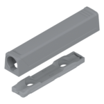 TIP-ON держатель ДЛИННЫЙ прямой (20/32 мм), серый