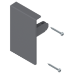 TANDEMBOX держатель передней панели, высота M , серый ОРИОН, левый