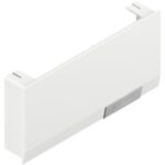 AVENTOS HK top заглушка большая (с вмонтир. малой) белая/нерж. сталь, правая