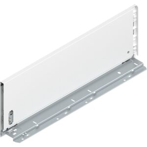 LEGRABOX pure царга высота C (177 мм), НД=500 мм, ПРОМ. упаковка, белый шелк, левая