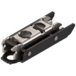 ONYX CLIP ответная планка, прямая (20/32 мм), 3 мм, сталь, на саморезы, с эксцентриком