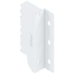 TANDEMBOX держатель задней стенки из ДСП, высота K  (128,5 мм), белый шелк, левый