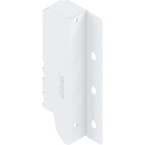 TANDEMBOX держатель задней стенки из ДСП, высота B (160 мм), белый шелк, правый