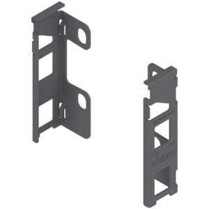 LEGRABOX держатель задней стенки из ДСП, высота M (106 мм), левый и правый, серый ОРИОН