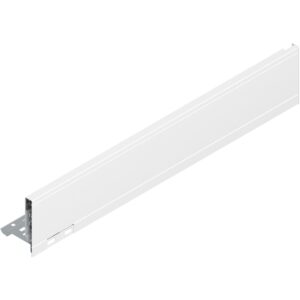 LEGRABOX pure царга, высота M (90,5 мм), НД=500 мм, ПРОМ. упаковка, белый шелк, правая