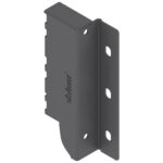 TANDEMBOX держатель задней стенки из ДСП, высота K (128,5 мм), серый ОРИОН, правый