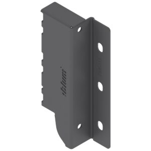 TANDEMBOX держатель задней стенки из ДСП, высота K (128,5 мм), серый ОРИОН, левый