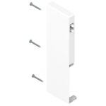 TANDEMBOX держатель передней панели, высота D , белый шелк, левый (+ ZRG.000R5F)